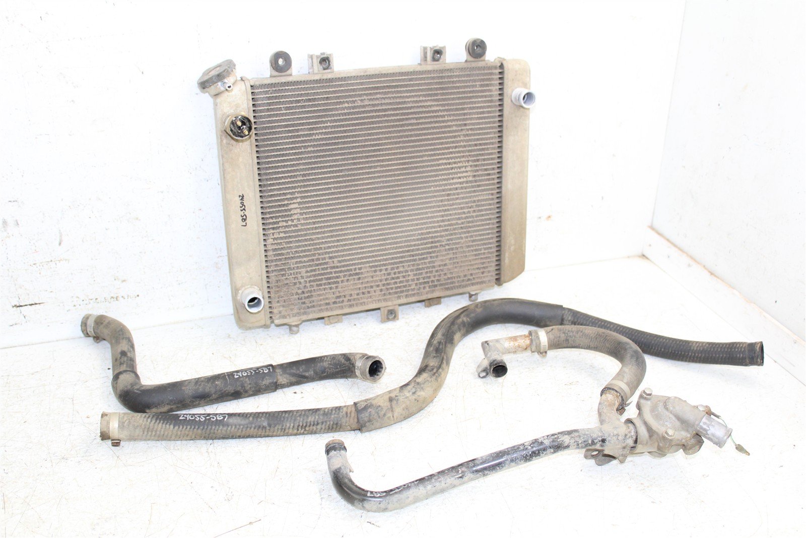 2006 Kawasaki Brute Force 750 4x4 Radiator w/ Thermostat Coolant Hoses 24055