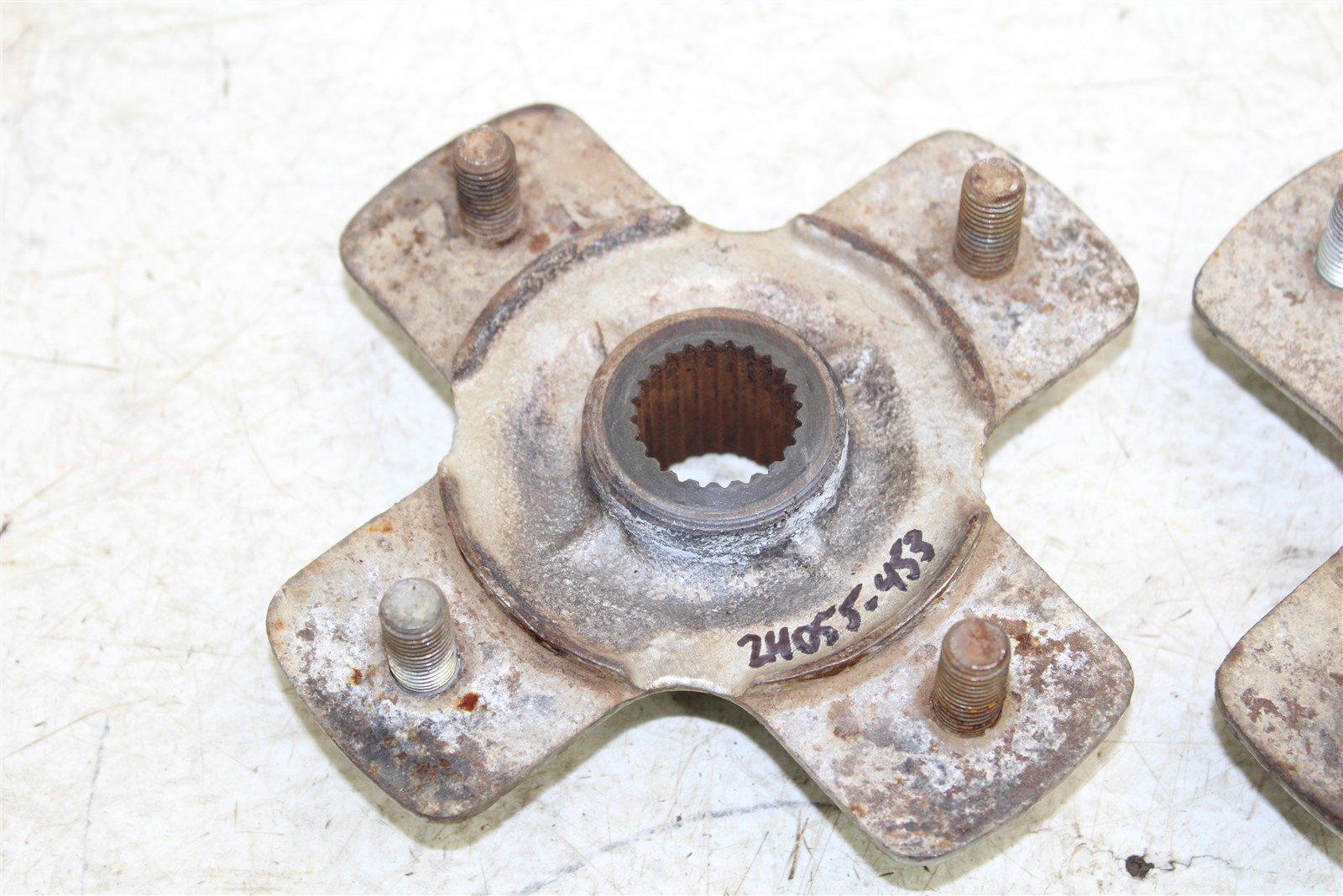 2006 Kawasaki Brute Force 750 4x4 Rear Hubs Wheel Mounts 24055