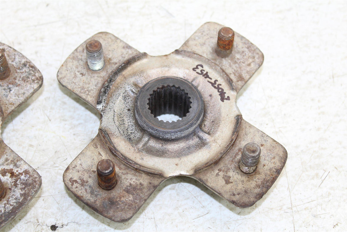 2006 Kawasaki Brute Force 750 4x4 Rear Hubs Wheel Mounts 24055