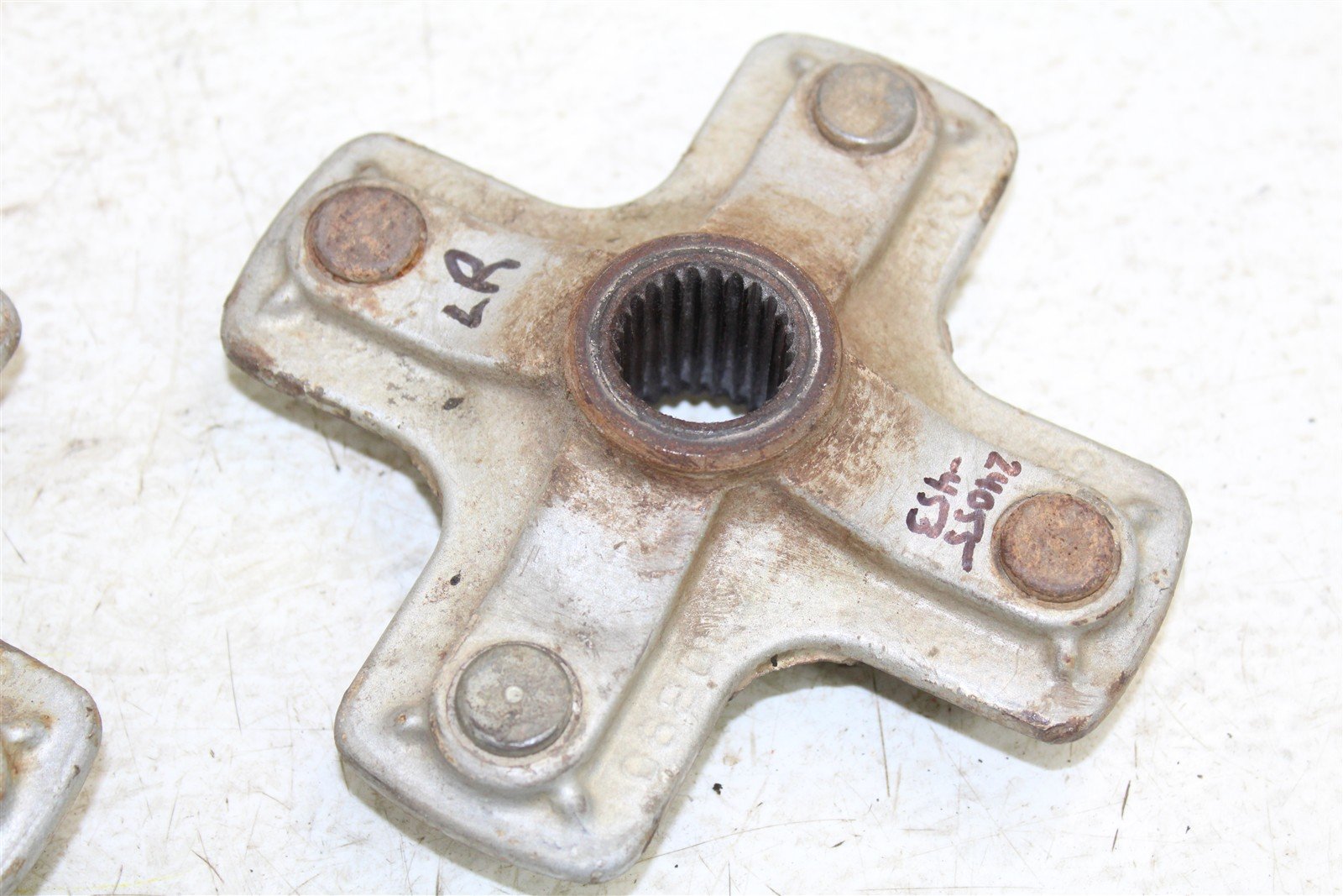 2006 Kawasaki Brute Force 750 4x4 Rear Hubs Wheel Mounts 24055