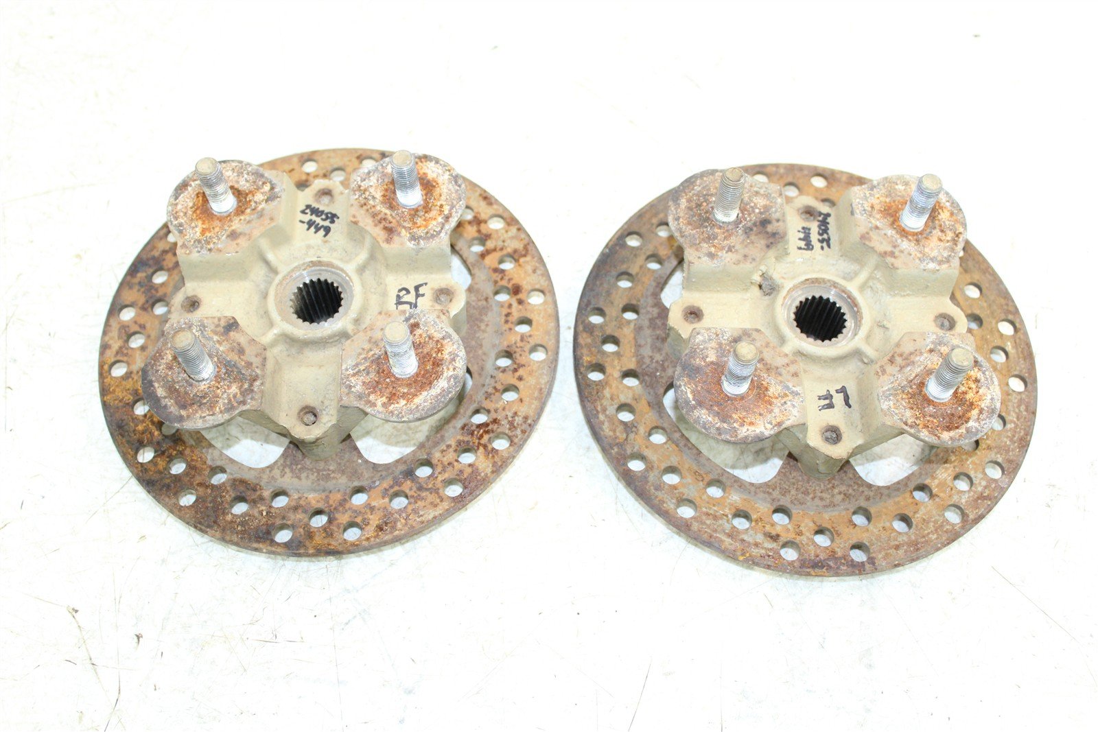 2006 Kawasaki Brute Force 750 4x4 Front Hubs Brake Rotors 24055