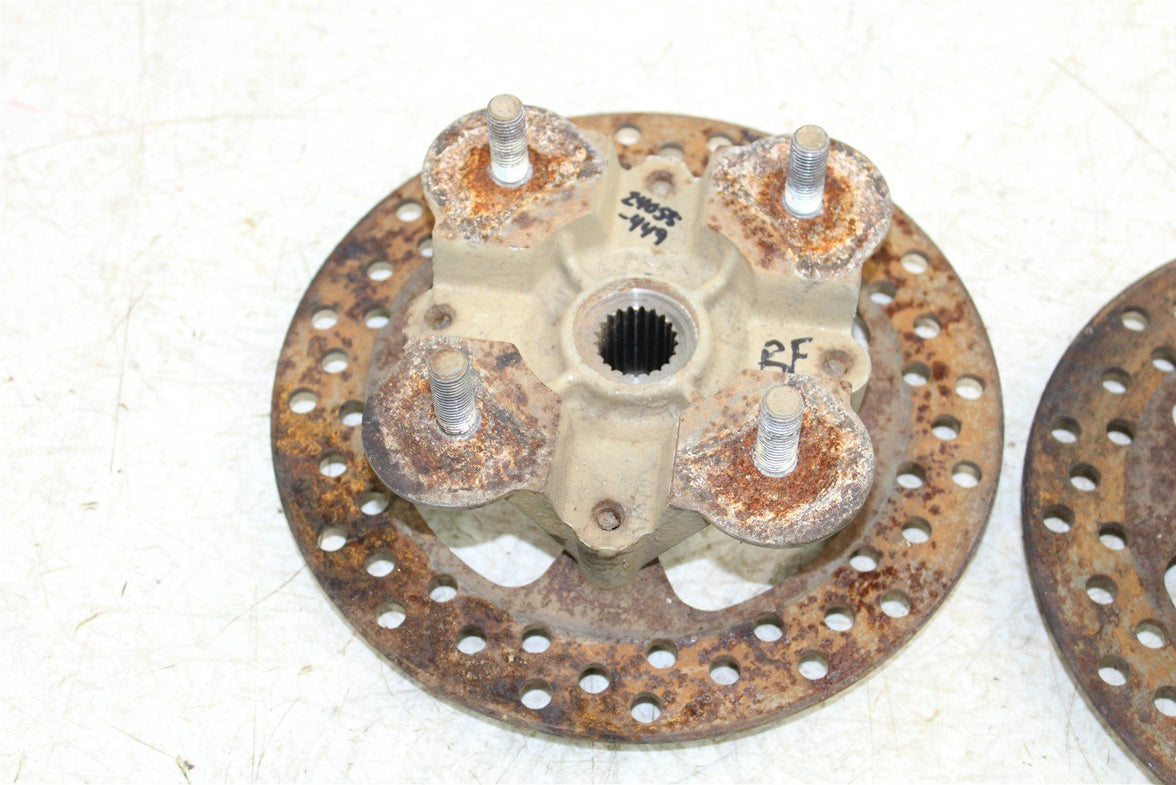 2006 Kawasaki Brute Force 750 4x4 Front Hubs Brake Rotors 24055