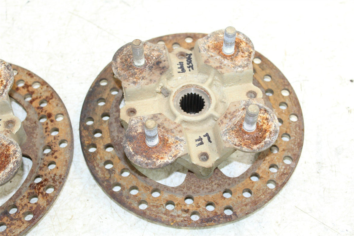 2006 Kawasaki Brute Force 750 4x4 Front Hubs Brake Rotors 24055