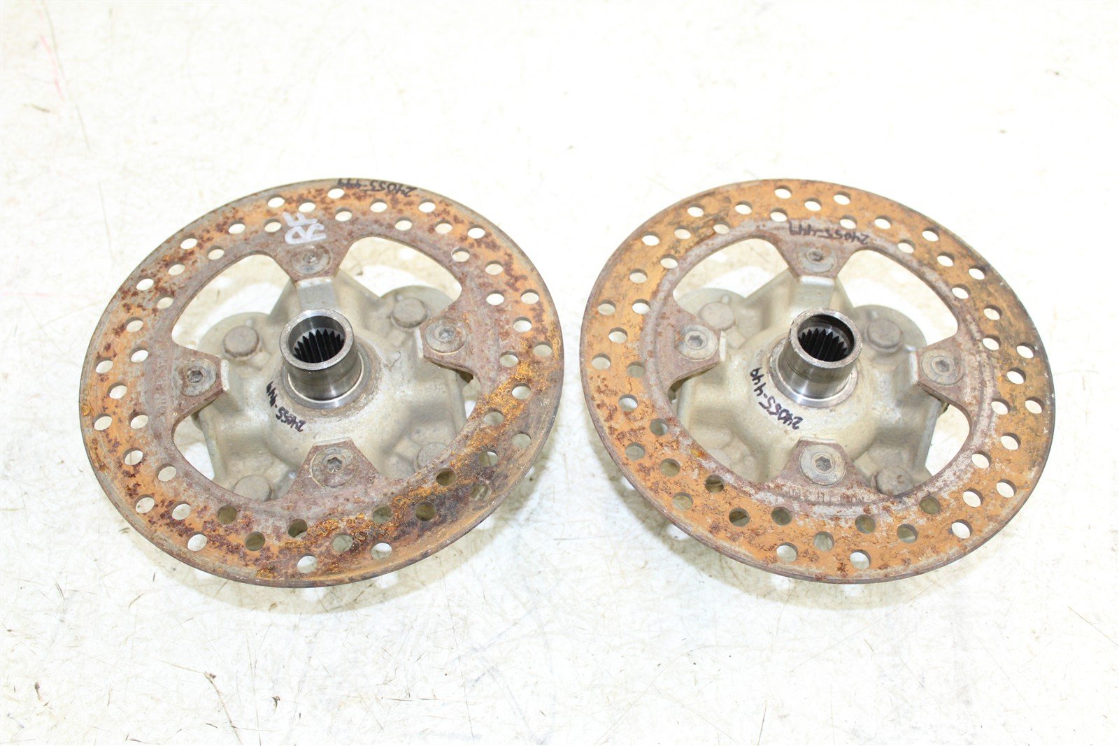 2006 Kawasaki Brute Force 750 4x4 Front Hubs Brake Rotors 24055