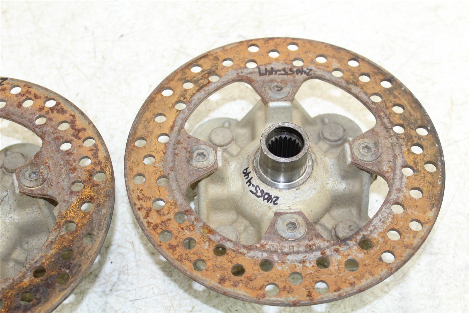 2006 Kawasaki Brute Force 750 4x4 Front Hubs Brake Rotors 24055