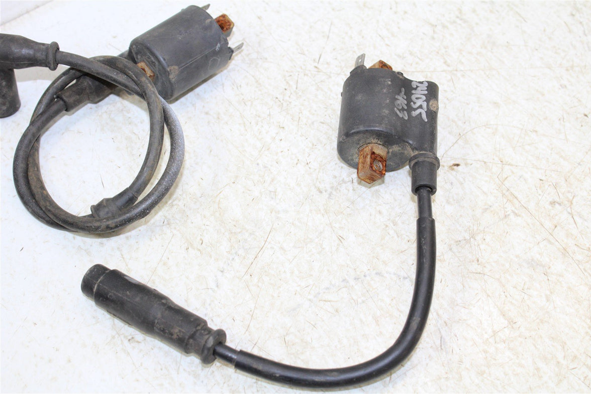 2006 Kawasaki Brute Force 750 4x4 Ignition Coils Wires Boots Front Rear 24055