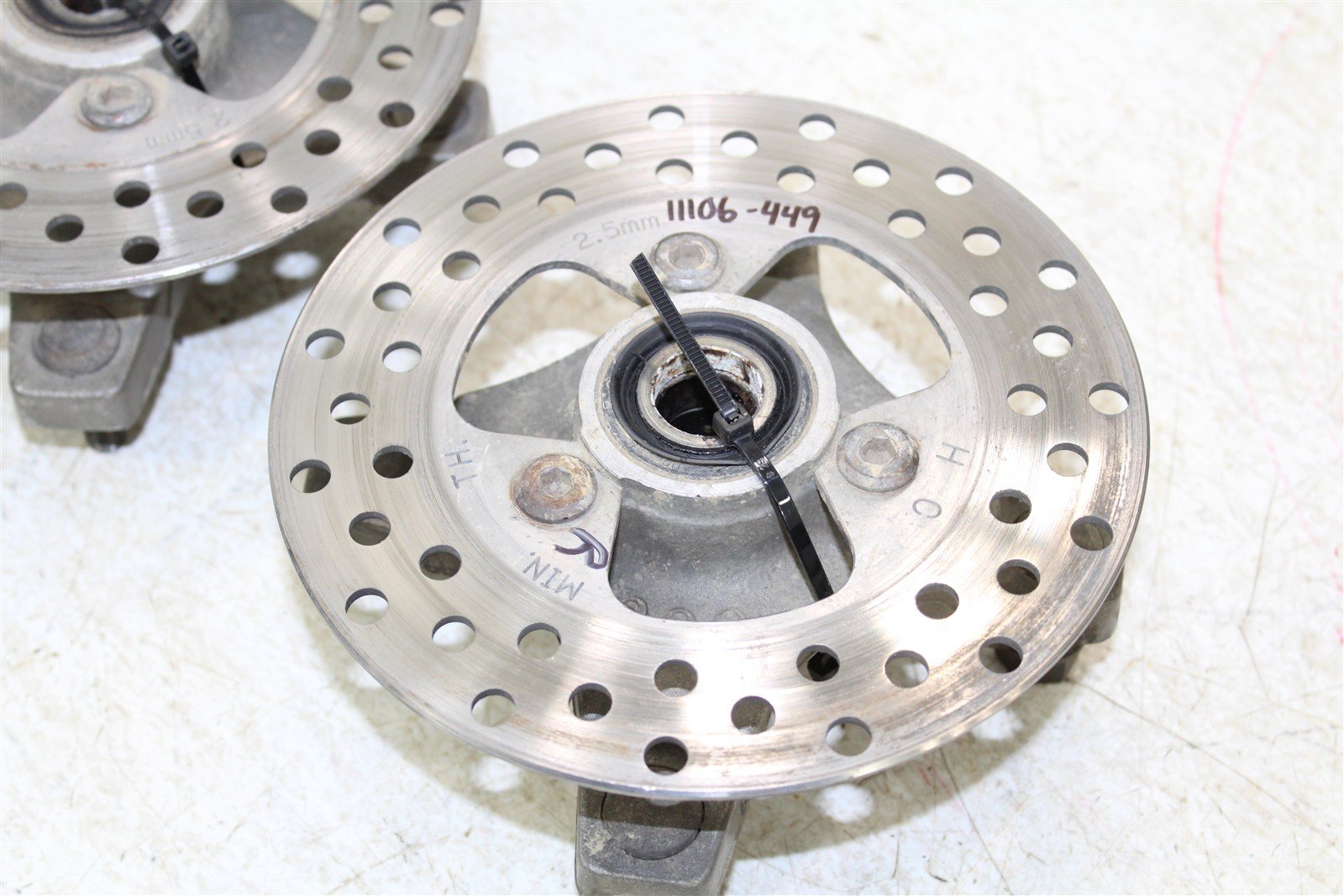 2007 Honda TRX 400EX Front Hubs Brake Rotor 11106