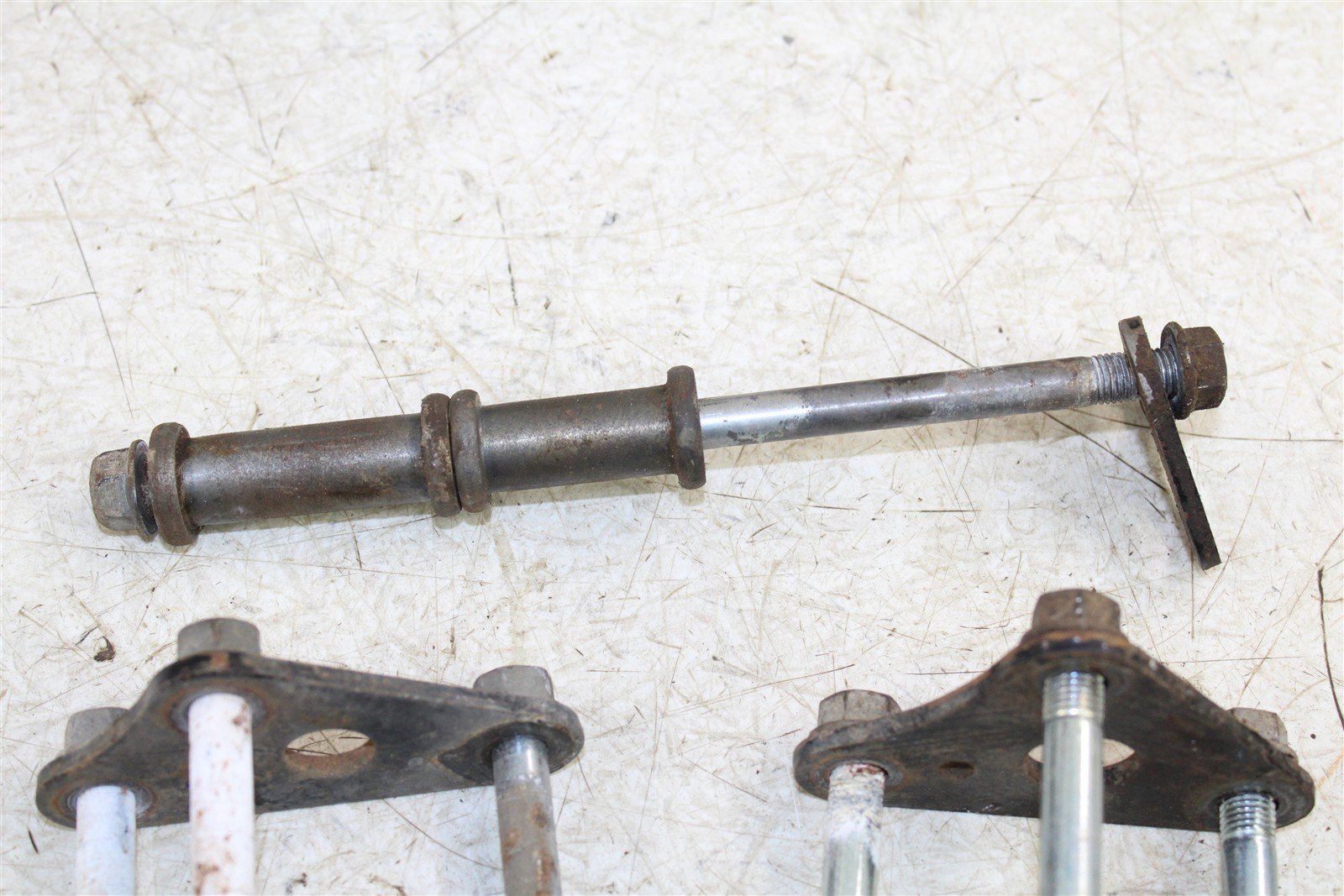 1985 Honda ATC 250 ES Big Red Engine Mounts Motor Brackets 11107