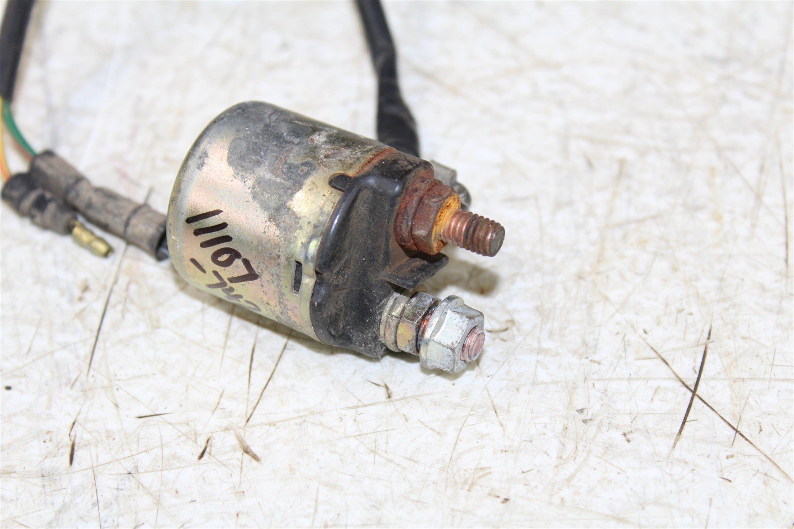1985 Honda ATC 250 ES Big Red Starter Relay Solenoid 11107