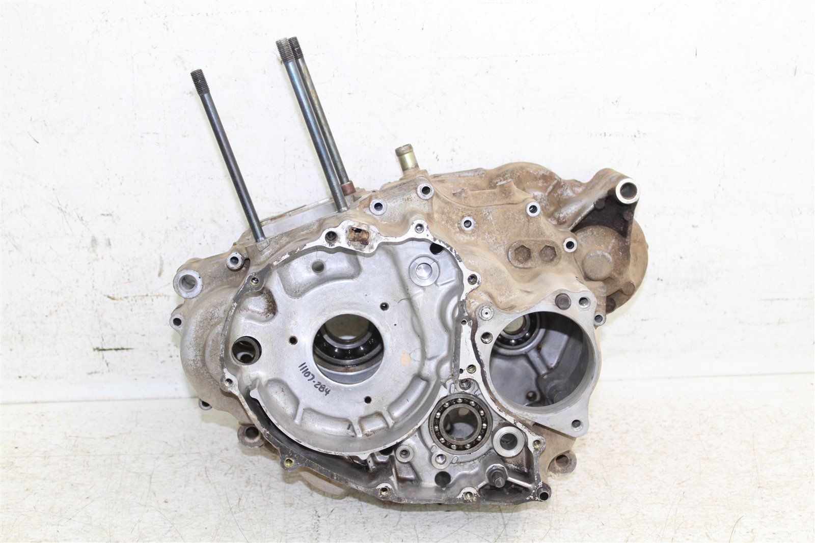 1985 Honda ATC 250 ES Big Red Engine Cases Crankcase Left Right 11107