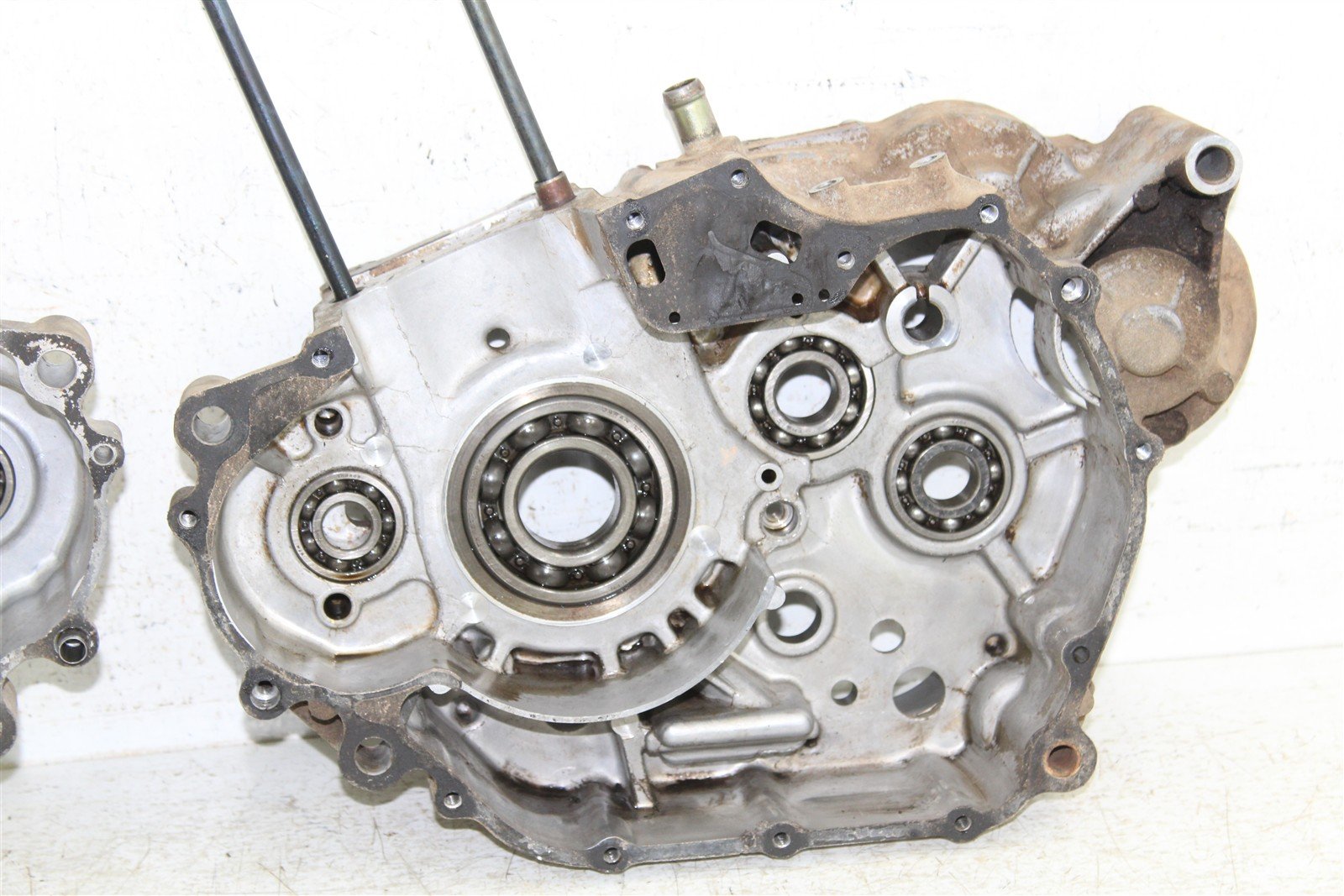 1985 Honda ATC 250 ES Big Red Engine Cases Crankcase Left Right 11107