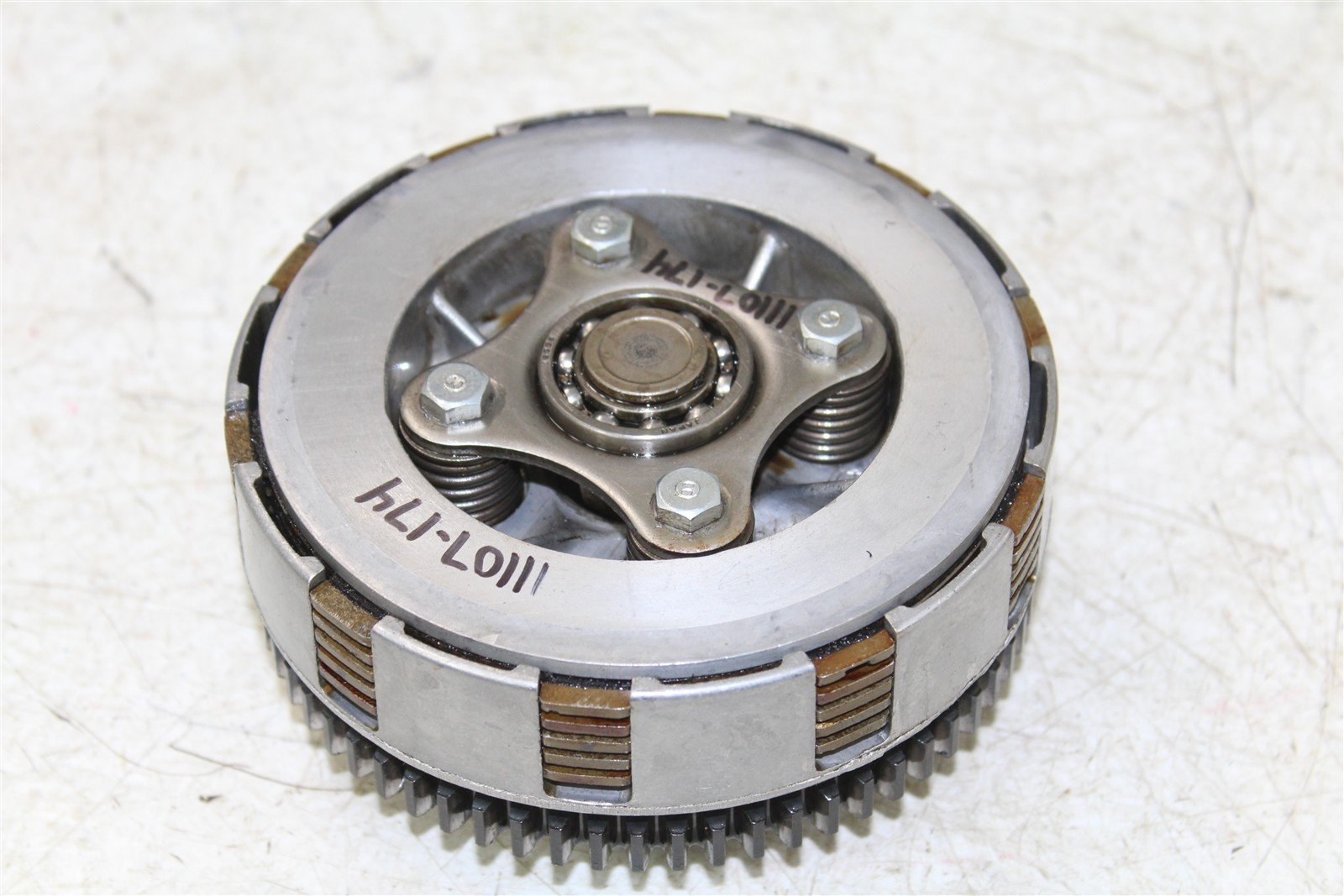 1985 Honda ATC 250 ES Big Red Clutch Basket Inner Hub Pressure Plate 11107