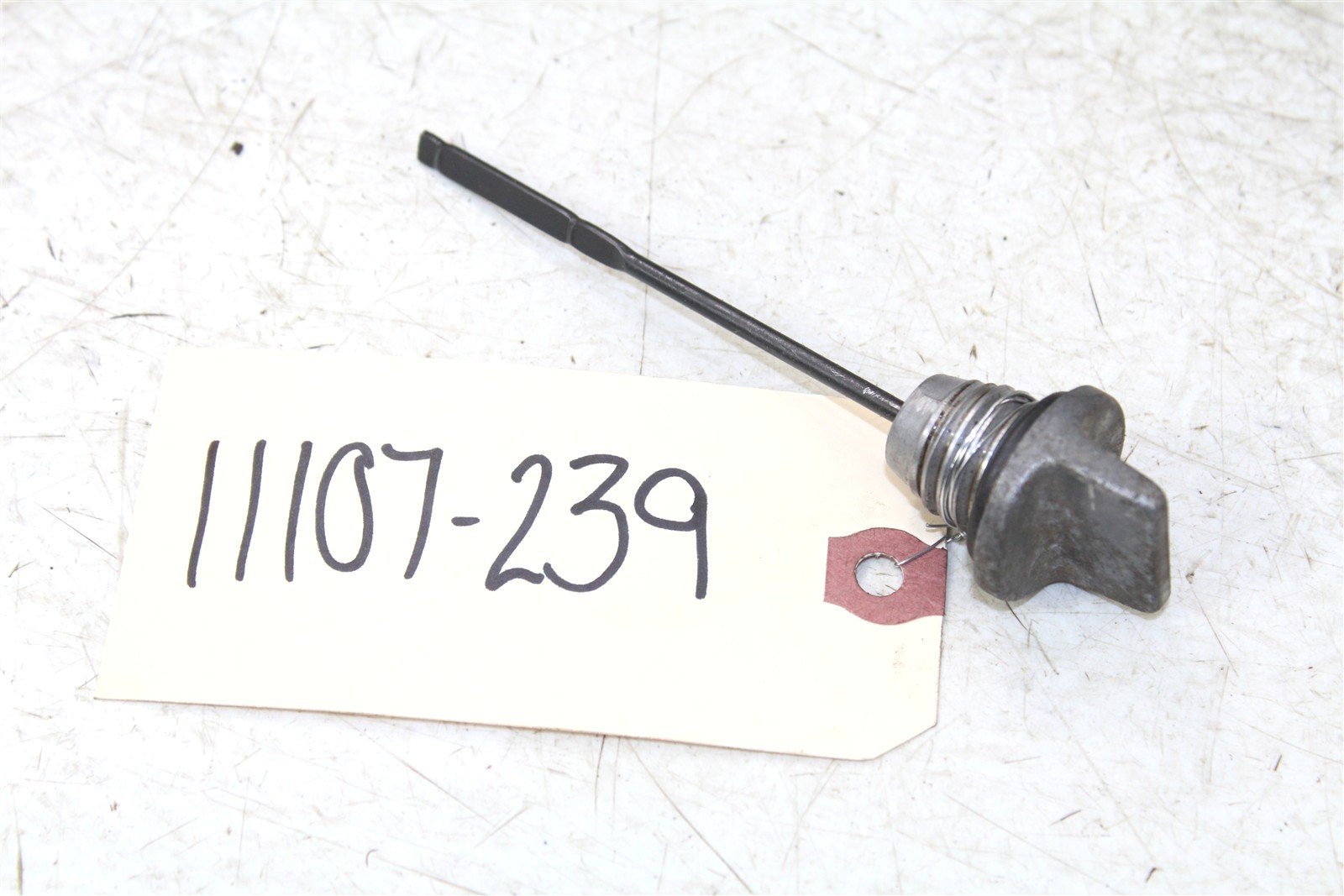 1985 Honda ATC 250 ES Big Red Dip Stick Oil Cap Gauge 11107