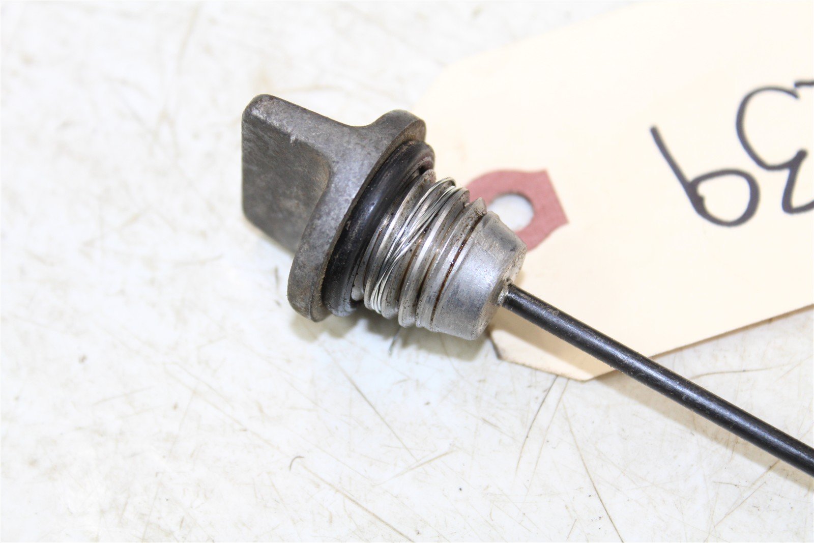 1985 Honda ATC 250 ES Big Red Dip Stick Oil Cap Gauge 11107