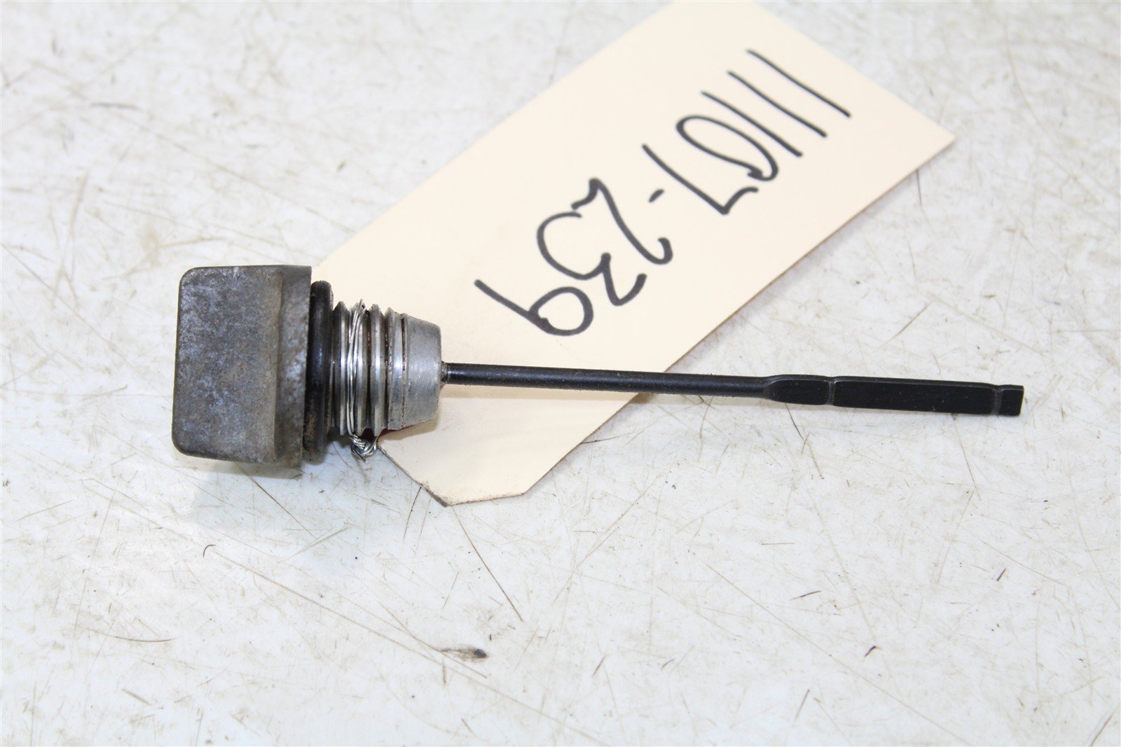 1985 Honda ATC 250 ES Big Red Dip Stick Oil Cap Gauge 11107