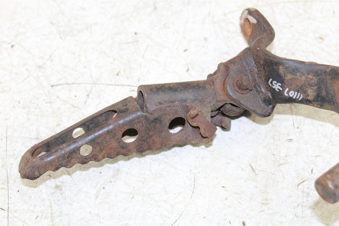 1985 Honda ATC 250 ES Big Red Foot Pegs Rests Set Left Right 11107