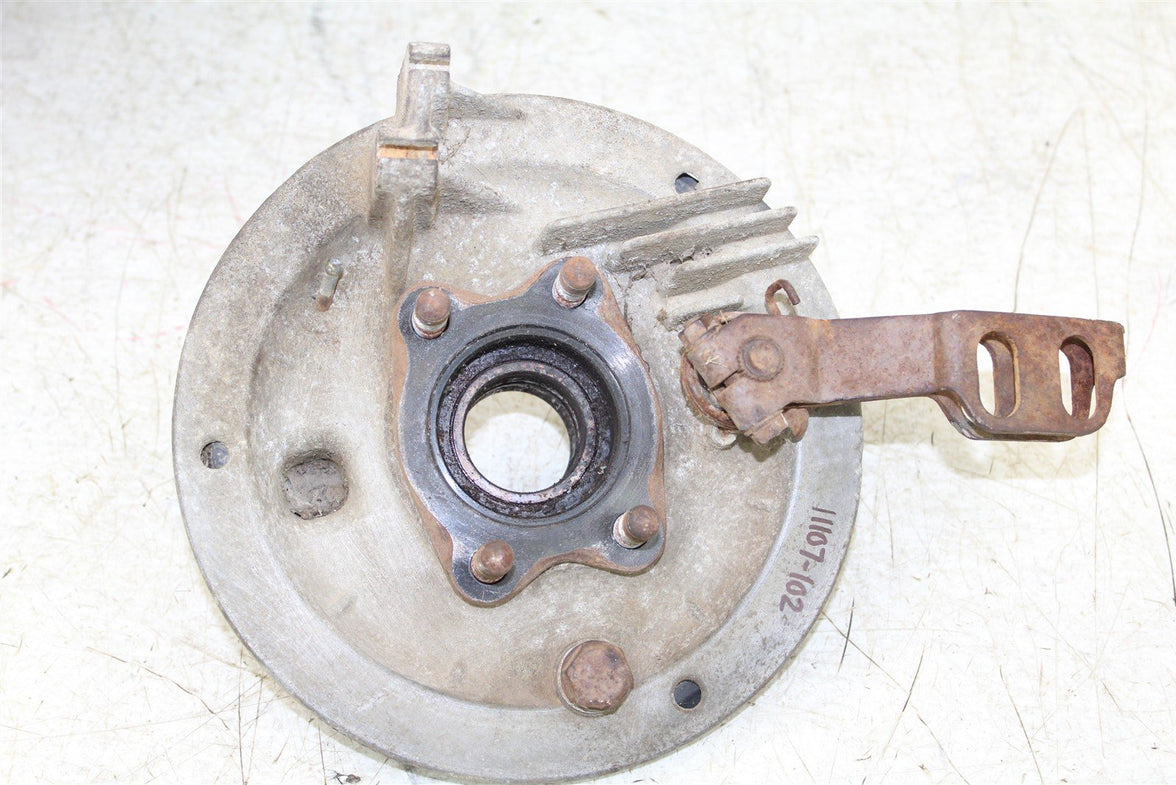 1985 Honda ATC 250 ES Big Red Rear Brake Drum Backing Plate Panel 11107