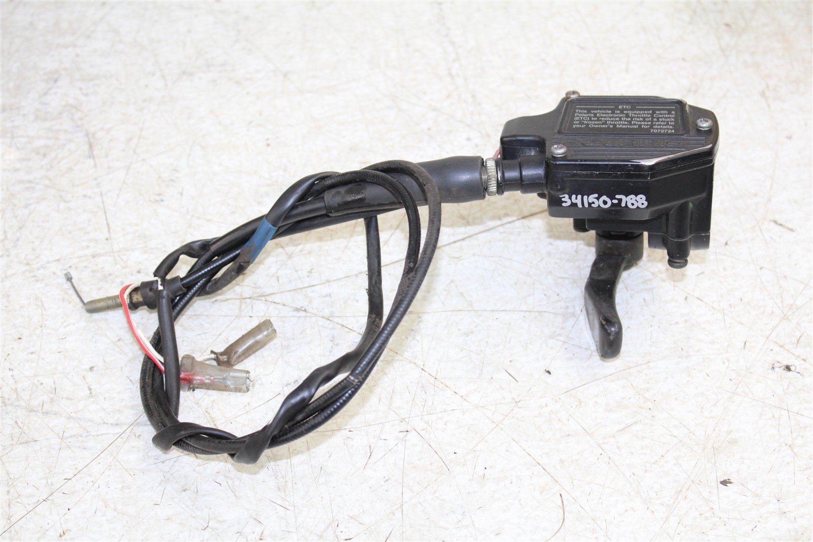 1995 Polaris Magnum 425 2x4 Throttle Lever Housing w/ Cable 34150