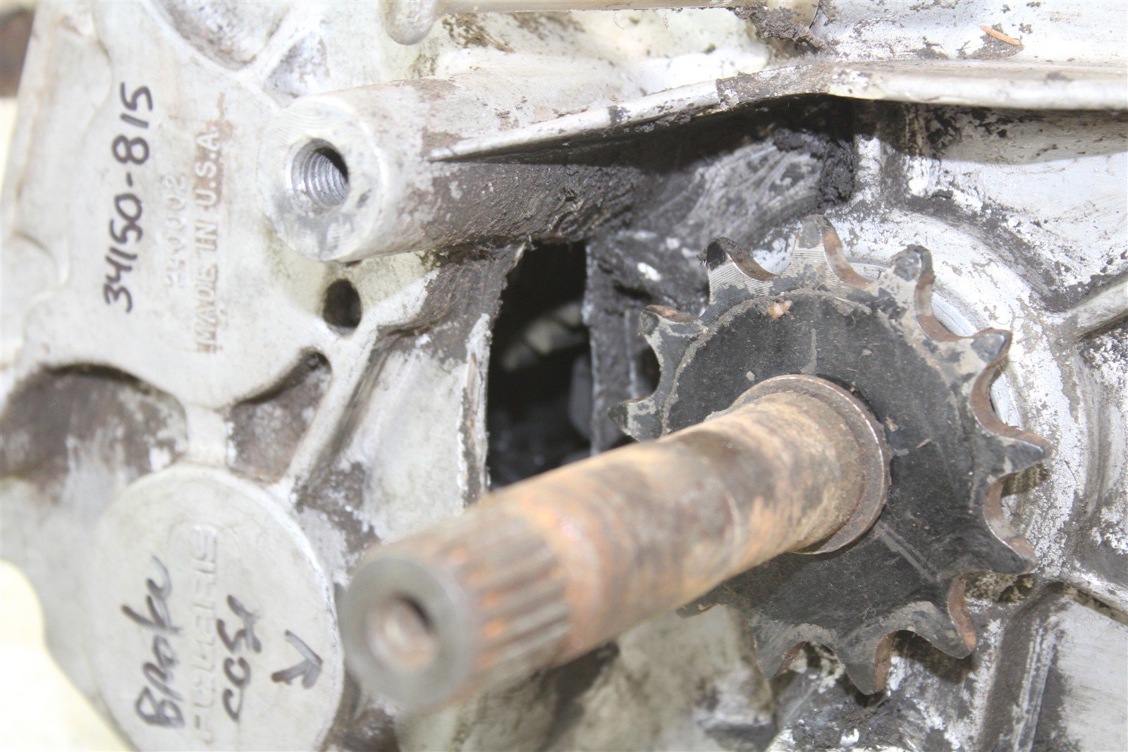 1995 Polaris Magnum 425 2x4 Transmission Gear Box Case 34150