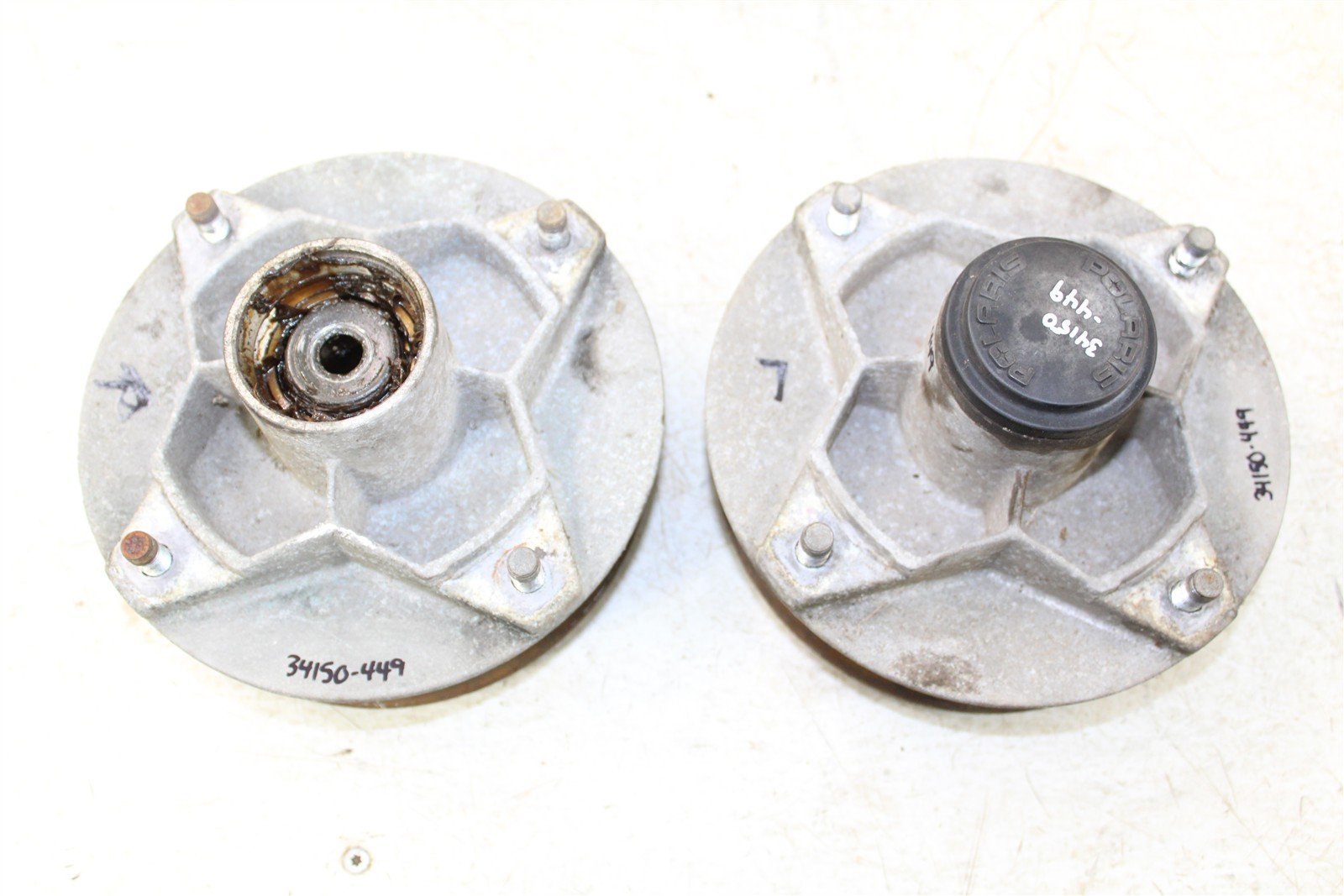 1995 Polaris Magnum 425 2x4 Front Hubs Brake Rotors 34150