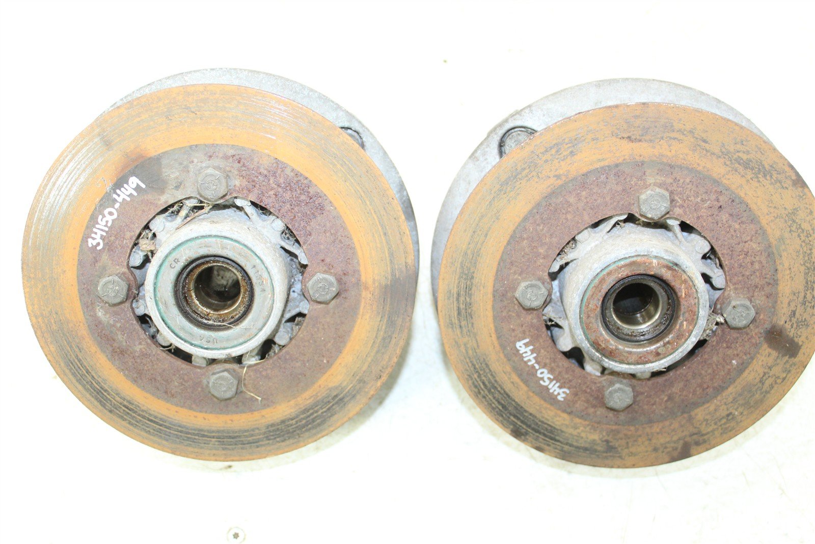1995 Polaris Magnum 425 2x4 Front Hubs Brake Rotors 34150