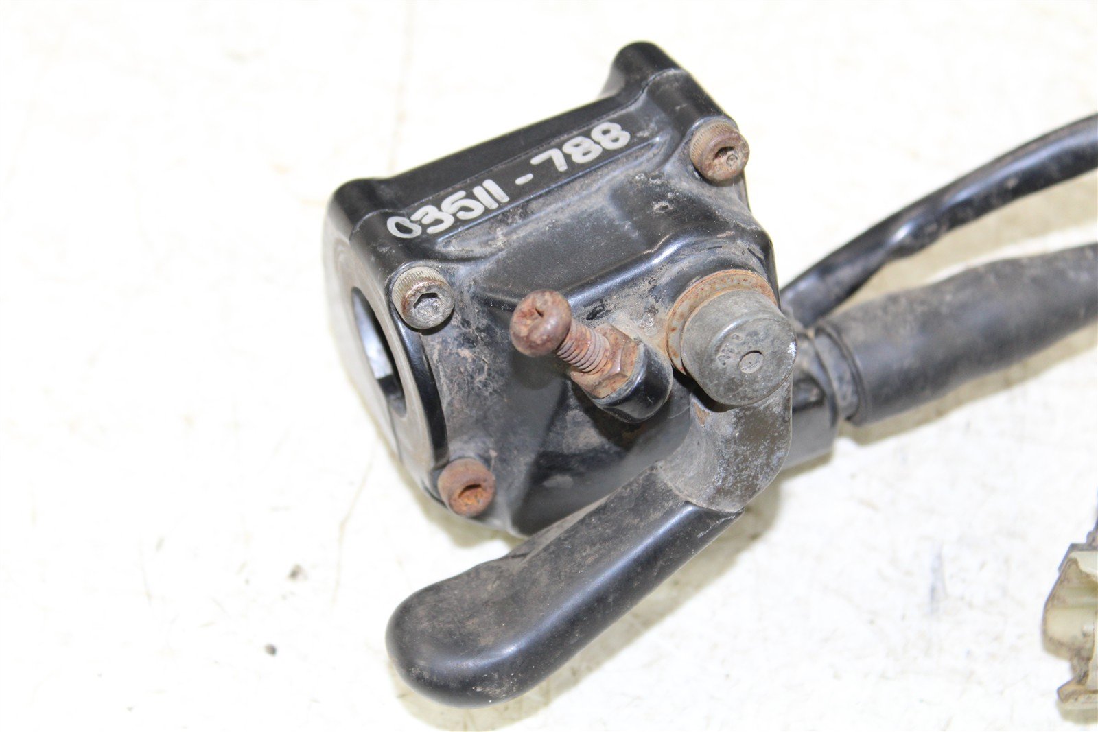 2004 Can Am Outlander 400 4x4 Throttle Lever Housing w/ Cable 03511