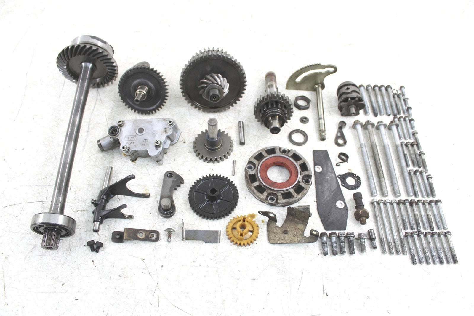 2004 Can Am Outlander 400 4x4 Transmission Gears Shift Shaft Forks Drum 03511