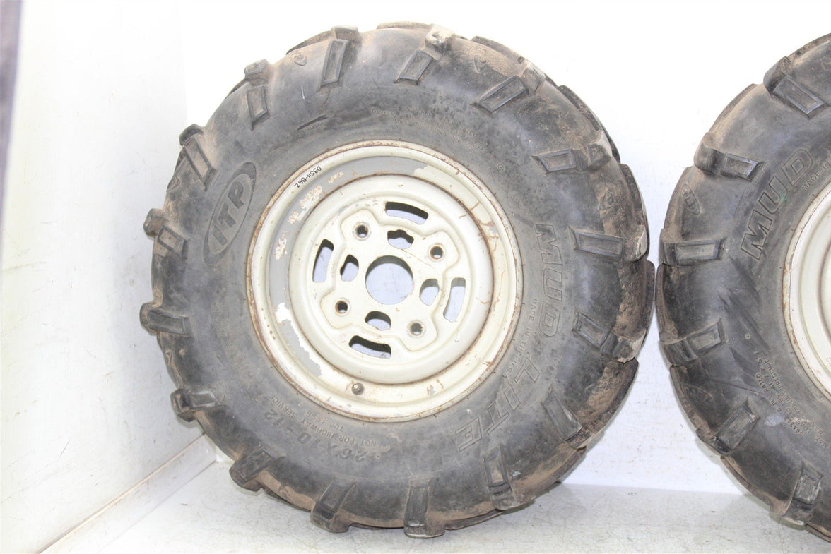 2004 Can Am Outlander 400 4x4 Front Wheel Set Rims 03511