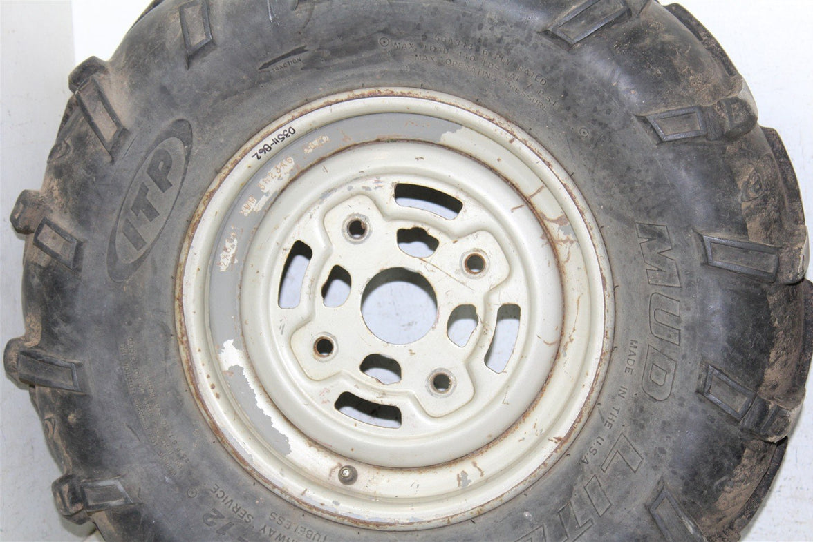 2004 Can Am Outlander 400 4x4 Front Wheel Set Rims 03511