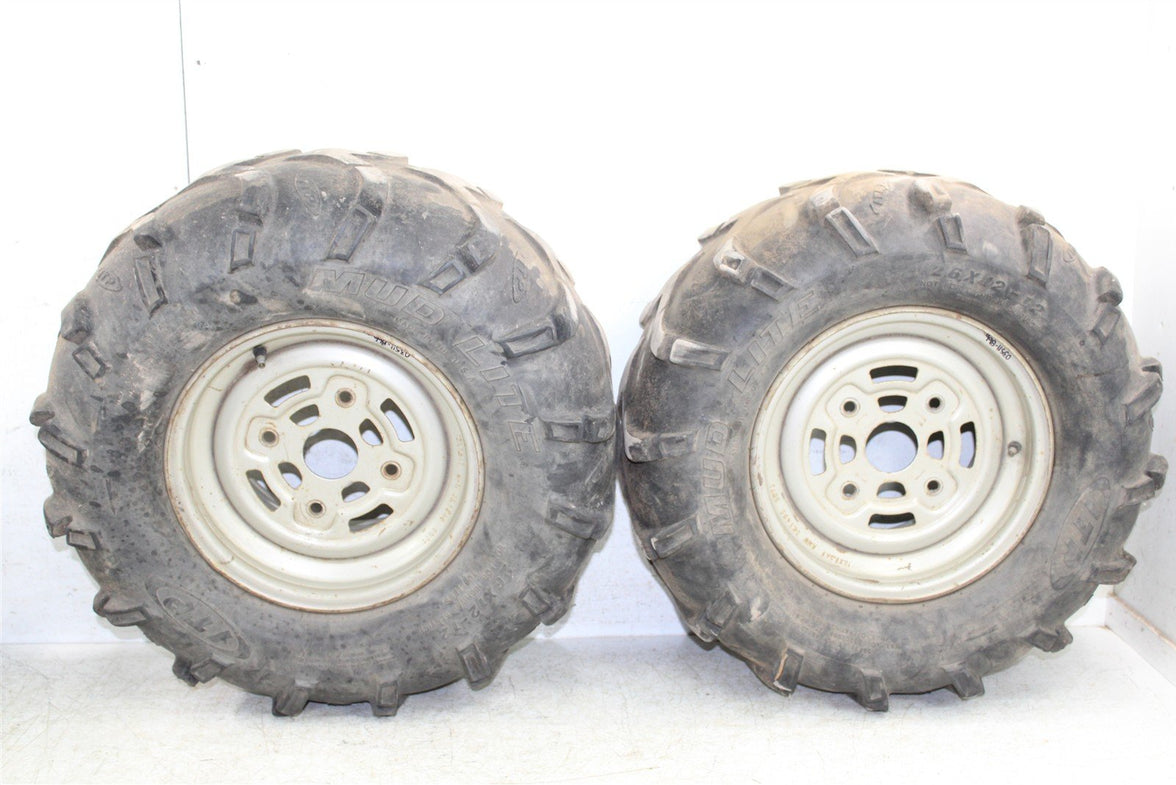 2004 Can Am Outlander 400 4x4 Rear Wheel Set Rims 03511