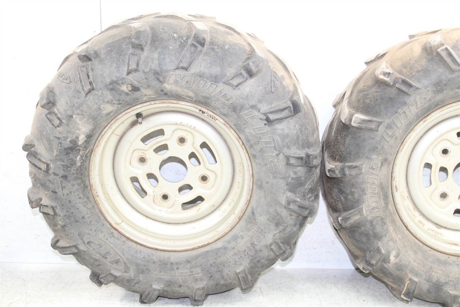 2004 Can Am Outlander 400 4x4 Rear Wheel Set Rims 03511