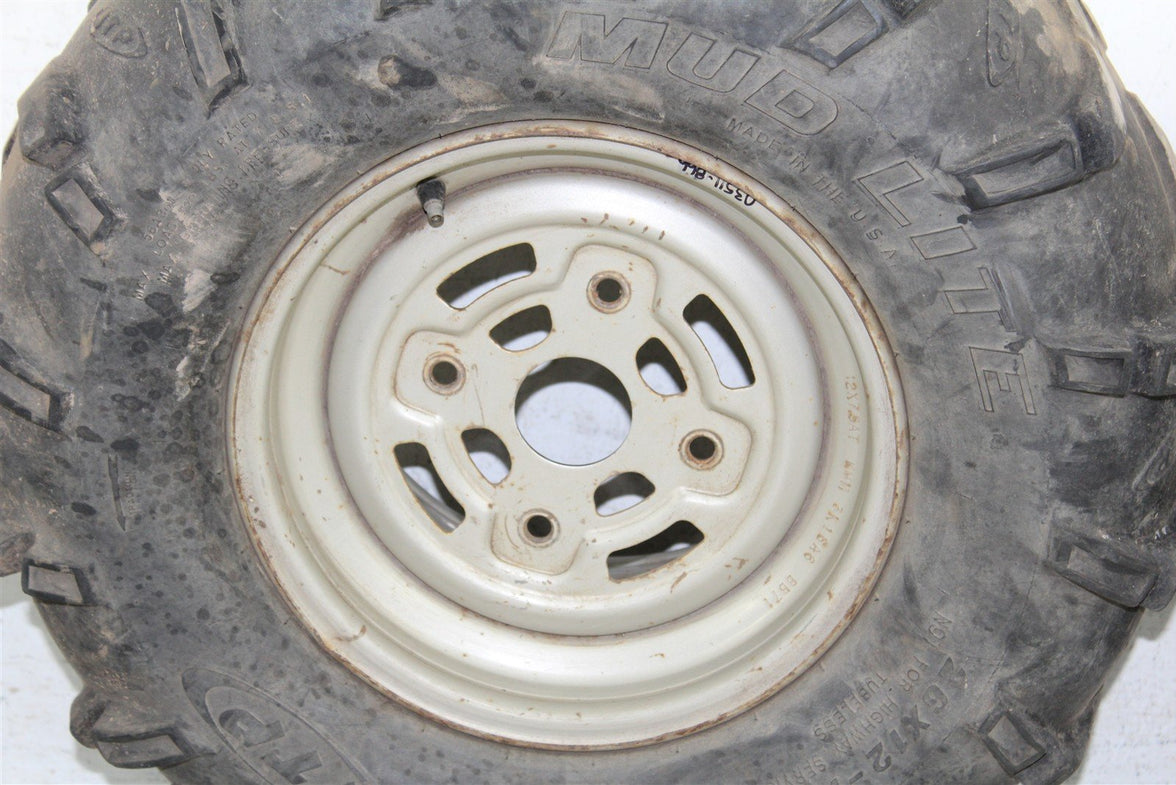 2004 Can Am Outlander 400 4x4 Rear Wheel Set Rims 03511