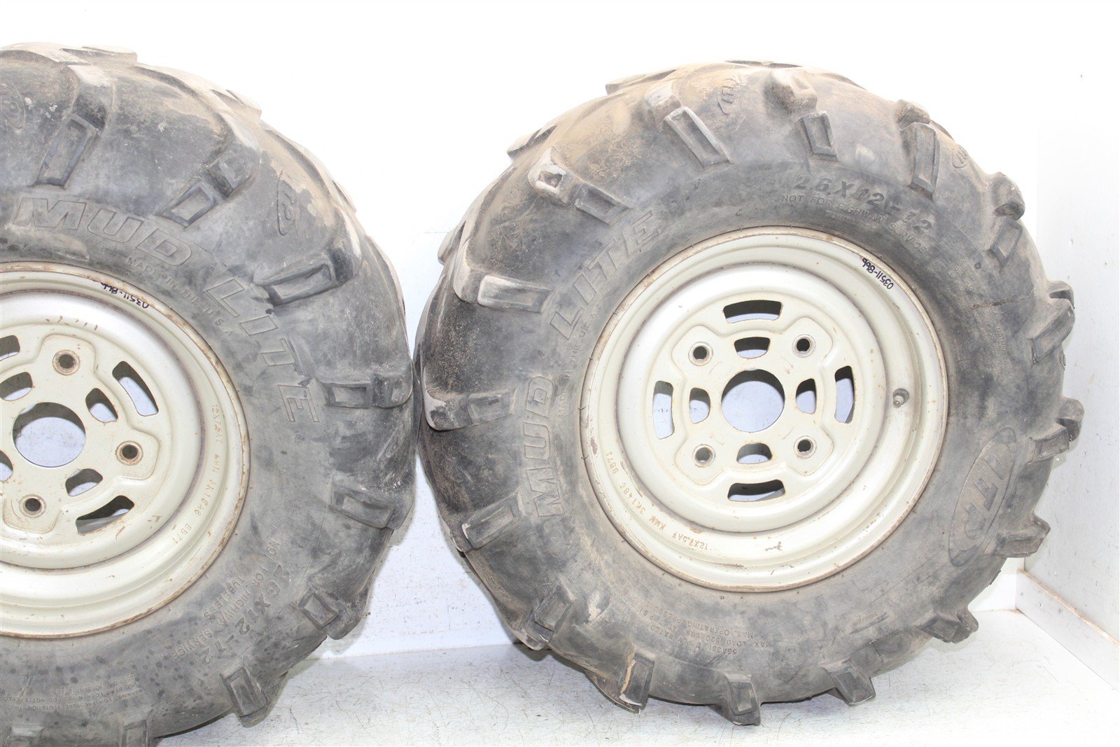 2004 Can Am Outlander 400 4x4 Rear Wheel Set Rims 03511