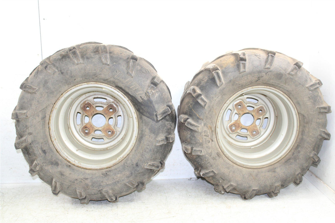 2004 Can Am Outlander 400 4x4 Rear Wheel Set Rims 03511
