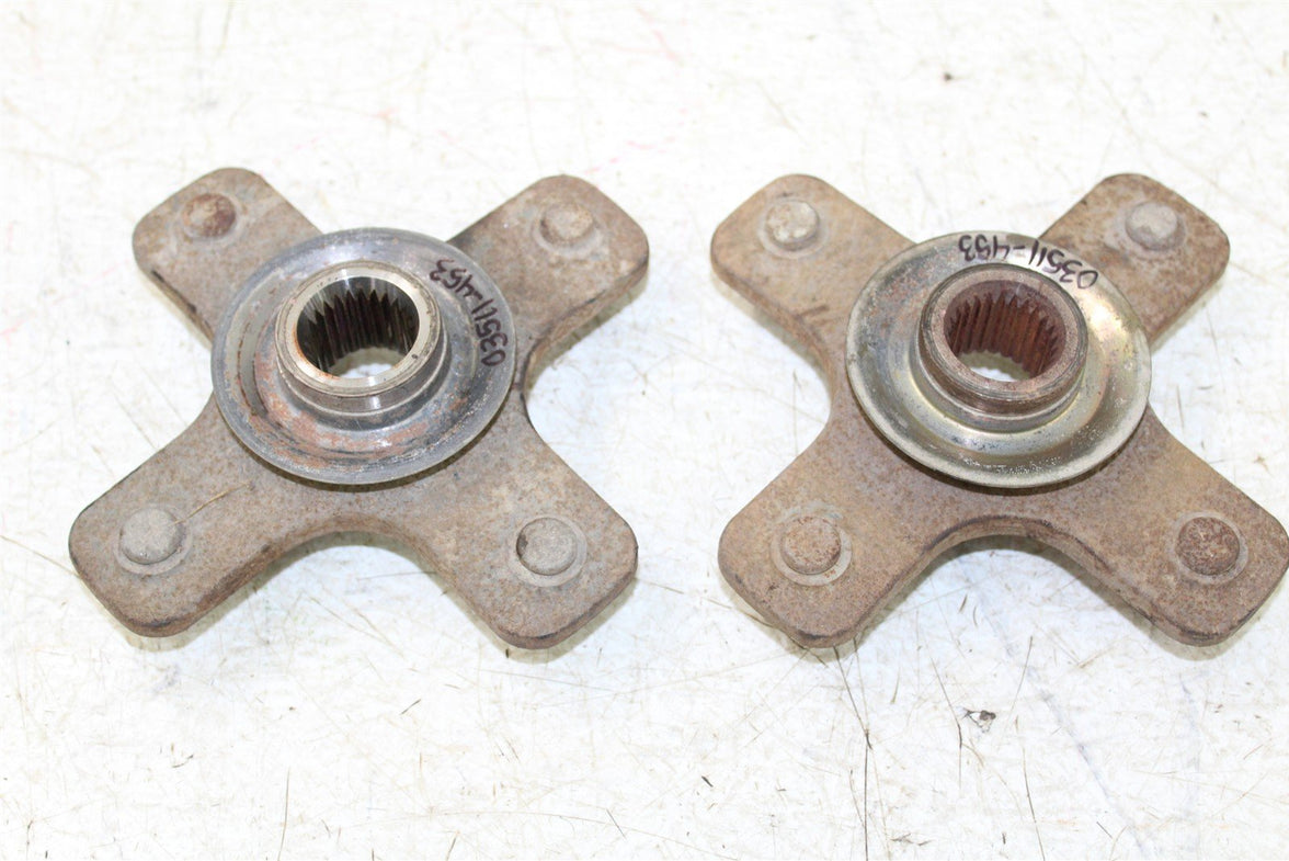 2004 Can Am Outlander 400 4x4 Rear Hubs Wheel Mounts 03511