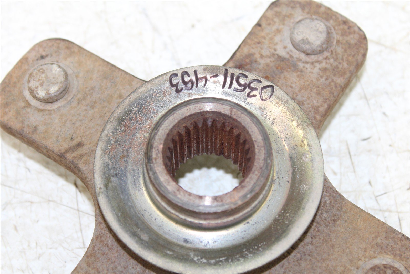 2004 Can Am Outlander 400 4x4 Rear Hubs Wheel Mounts 03511