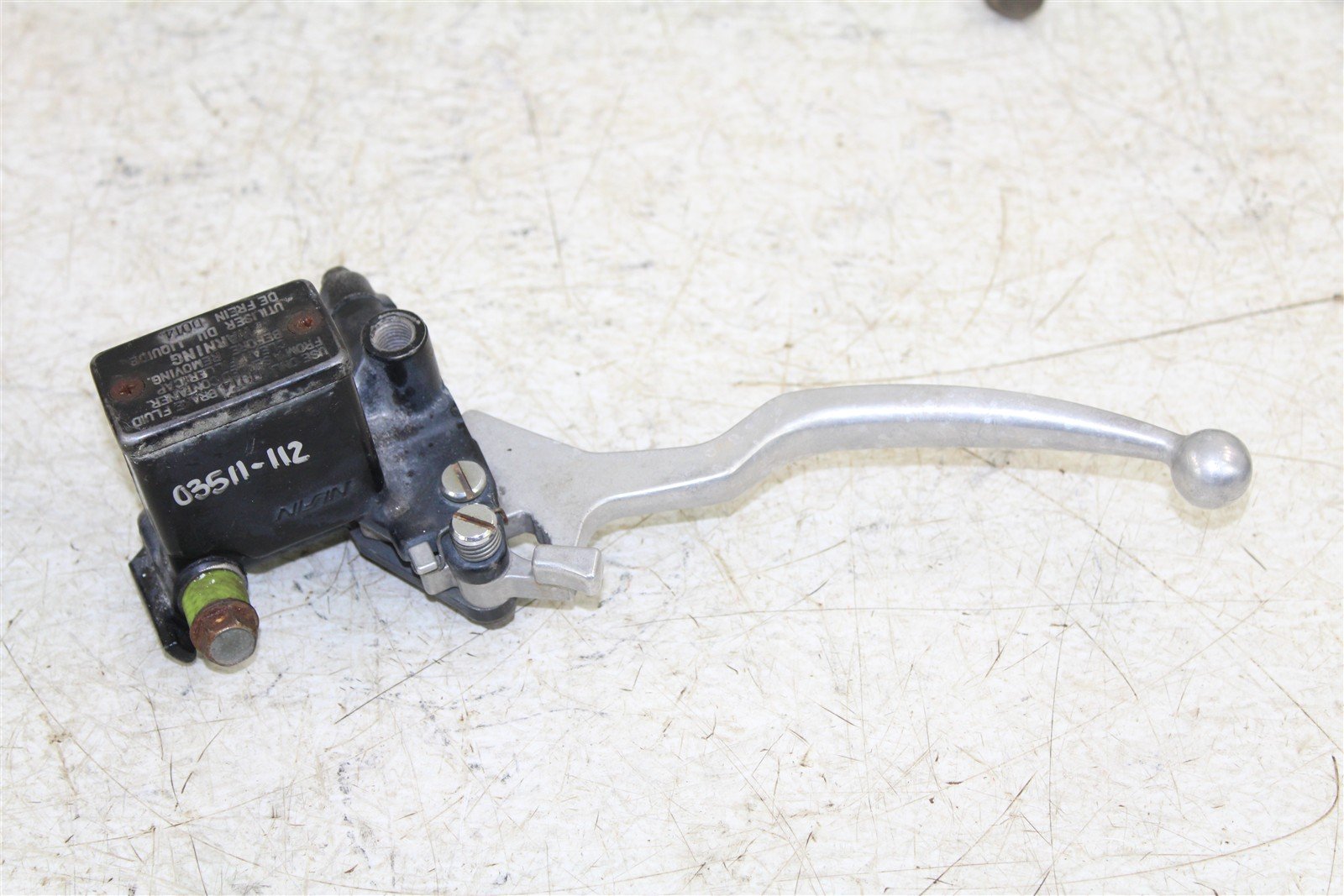 2004 Can Am Outlander 400 4x4 Front Brake Master Cylinder Lever 03511