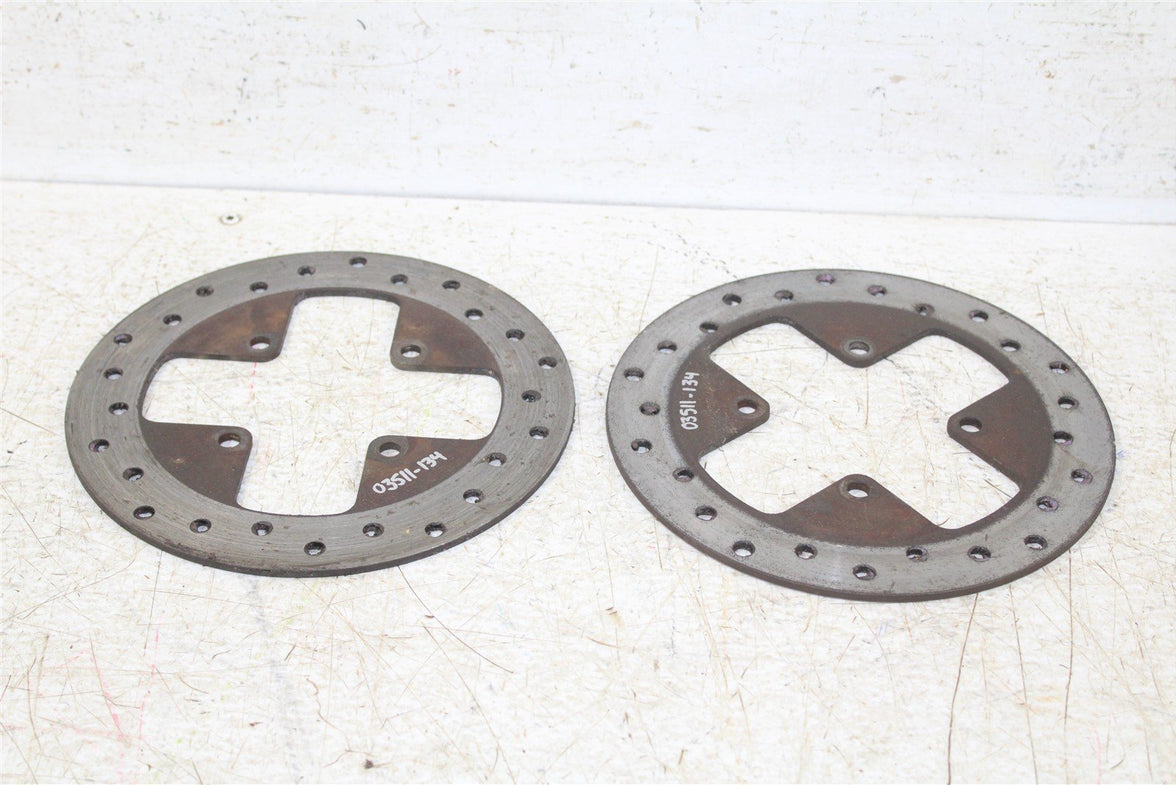 2004 Can Am Outlander 400 4x4 Front Brake Rotors Discs 03511