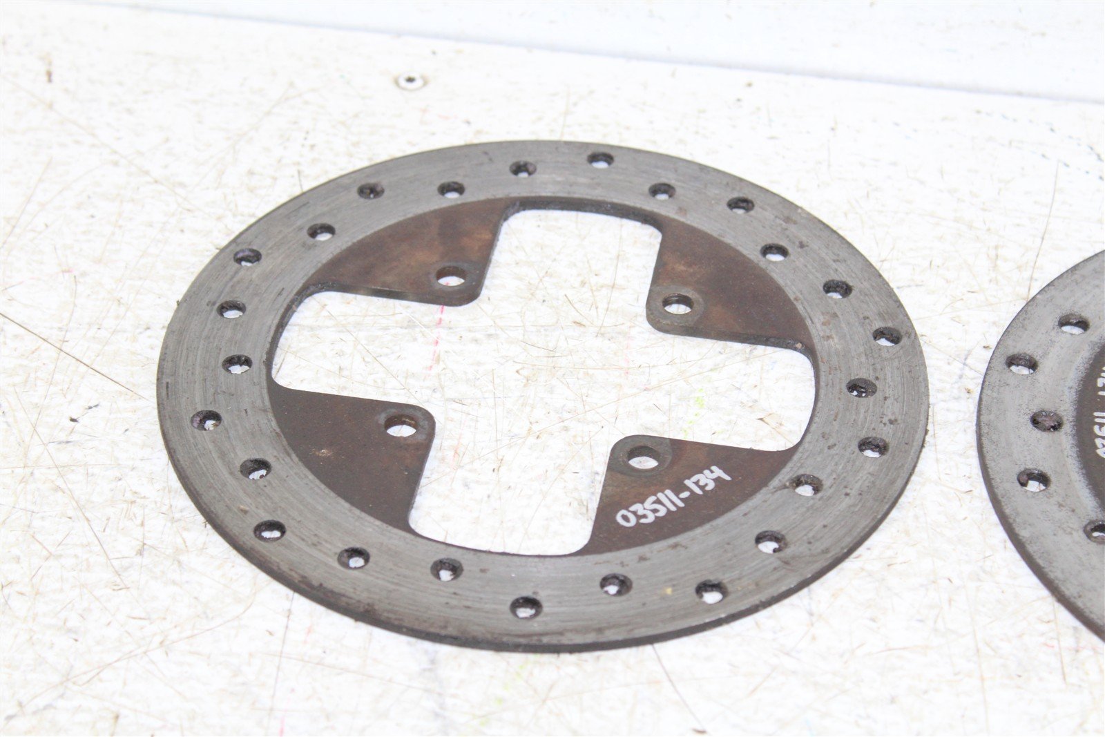 2004 Can Am Outlander 400 4x4 Front Brake Rotors Discs 03511
