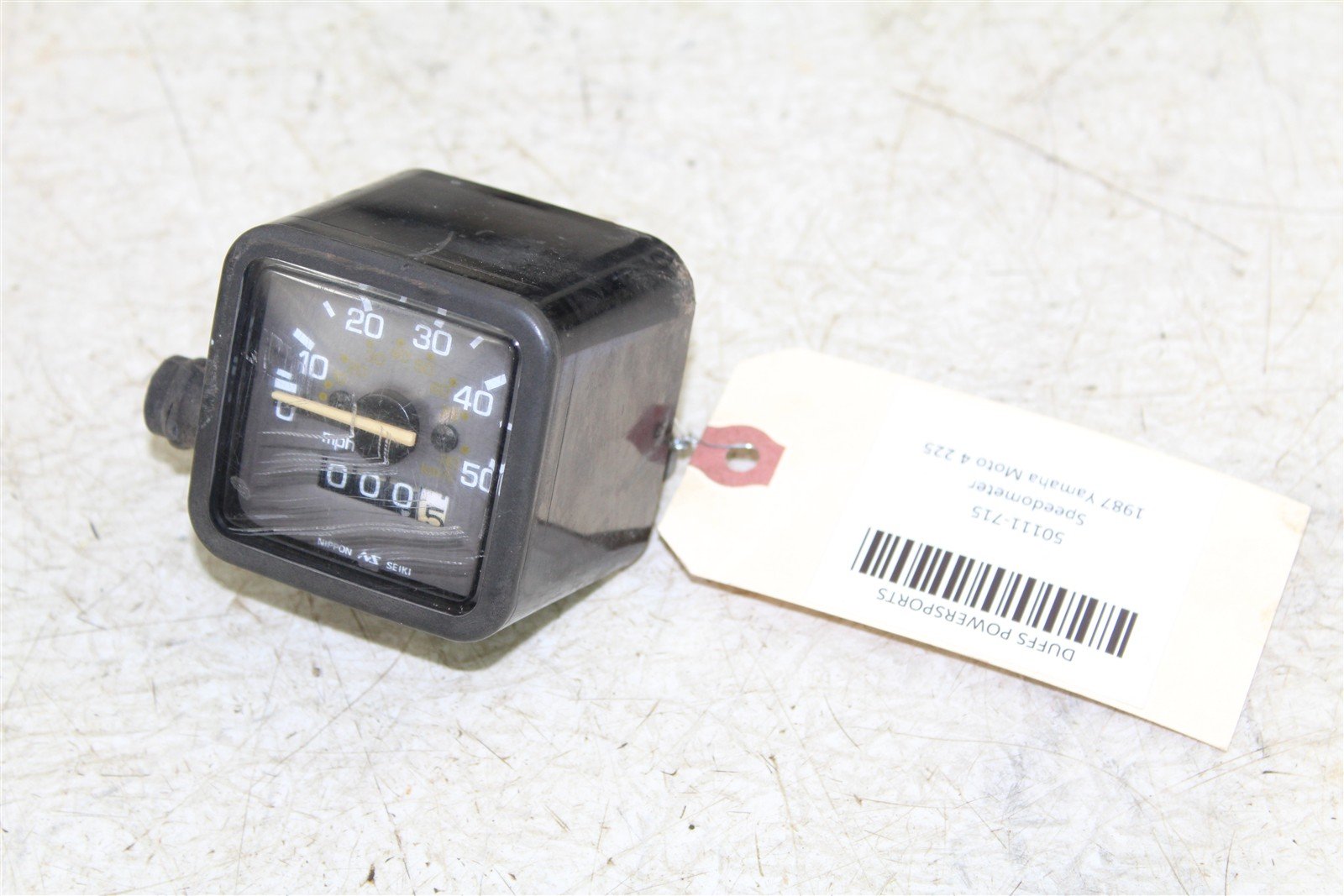 1987 Yamaha Moto4 225 Speedometer Speedo Instrument Gauge Cluster 50111