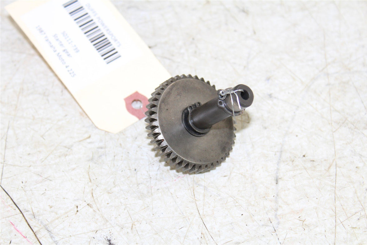 1987 Yamaha Moto4 225 Starter Motor Limiter Reduction Gears 50111