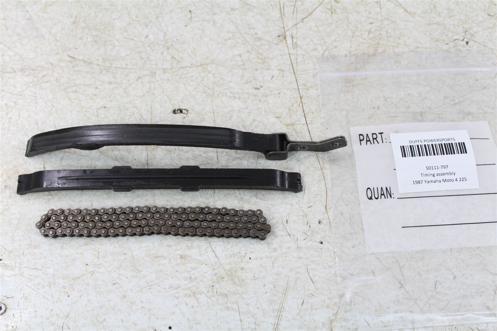 1987 Yamaha Moto4 225 Timing Chain Guide Slides 50111