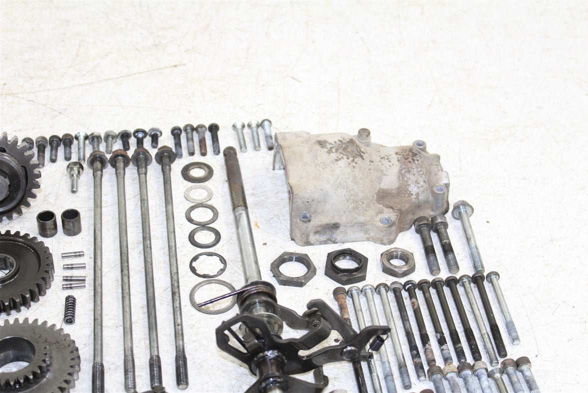 1987 Yamaha Moto4 225 Transmission Gears Shift Output Shaft Forks Drum 50111