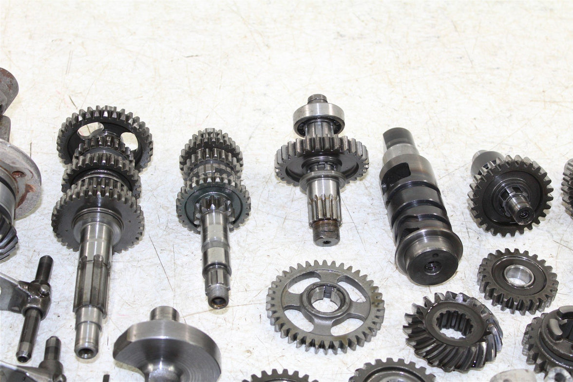 1987 Yamaha Moto4 225 Transmission Gears Shift Output Shaft Forks Drum 50111