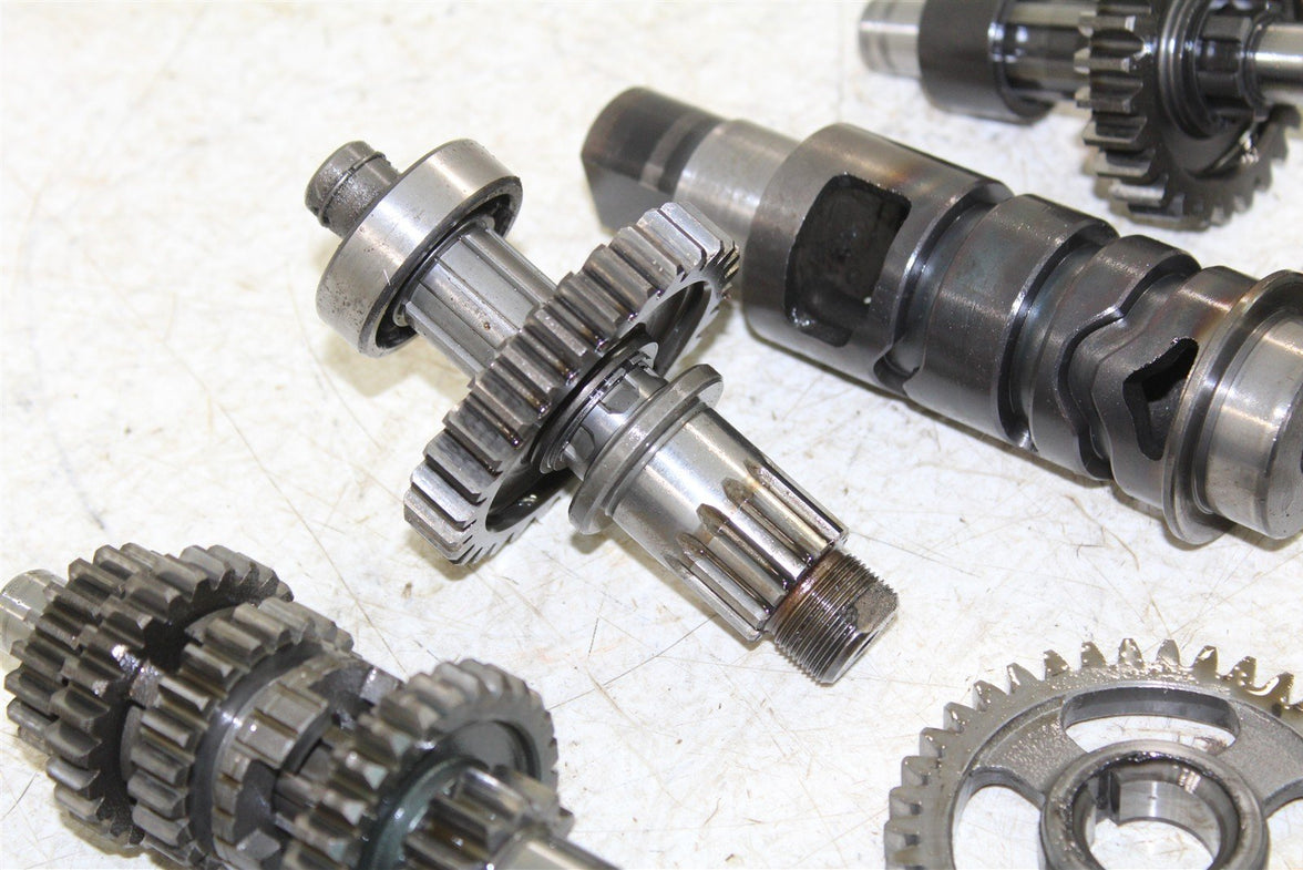 1987 Yamaha Moto4 225 Transmission Gears Shift Output Shaft Forks Drum 50111