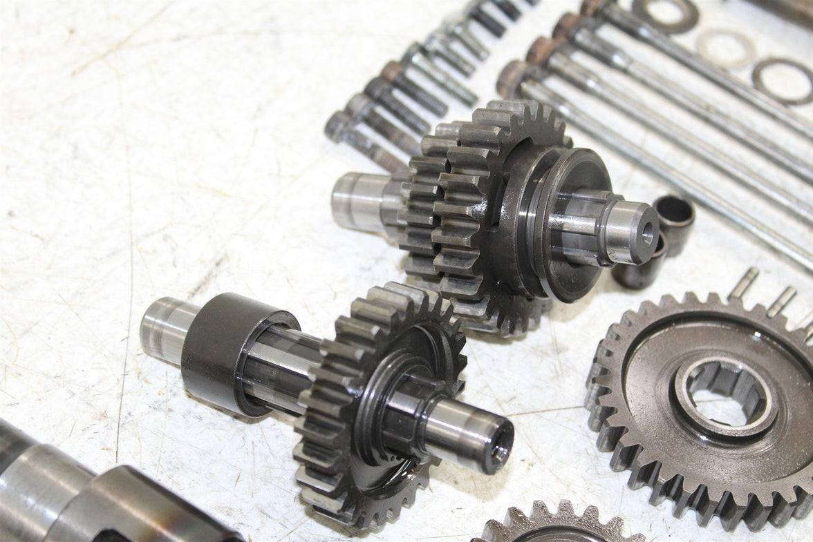 1987 Yamaha Moto4 225 Transmission Gears Shift Output Shaft Forks Drum 50111