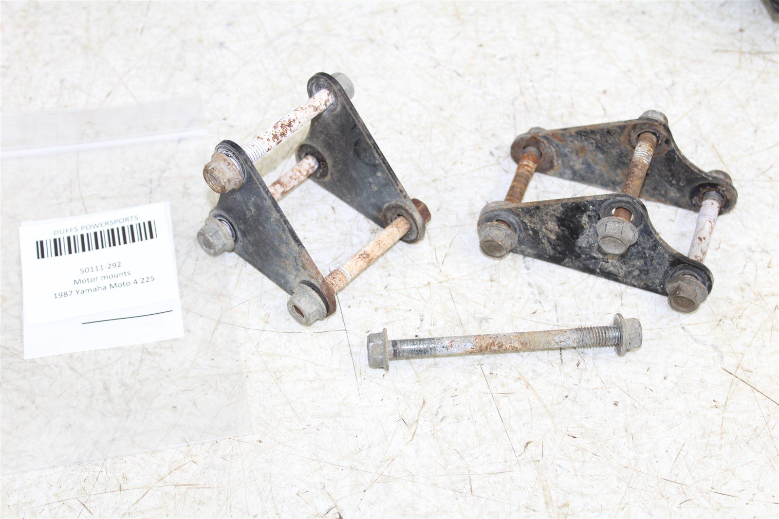 1987 Yamaha Moto4 225 Engine Mounts Motor Brackets 50111