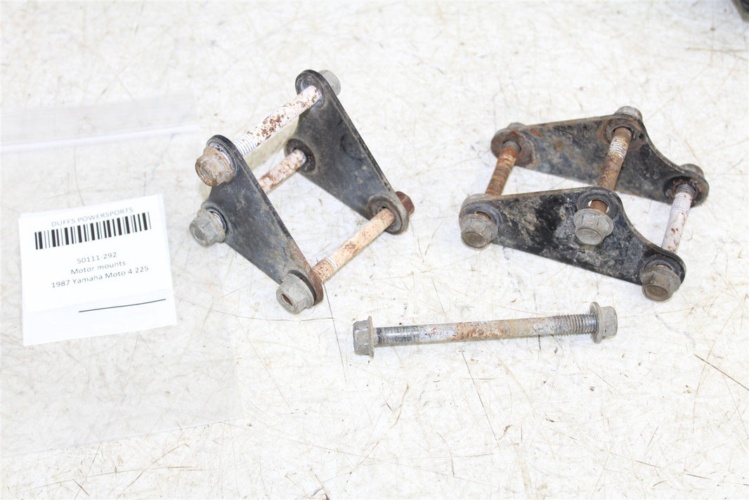 1987 Yamaha Moto4 225 Engine Mounts Motor Brackets 50111