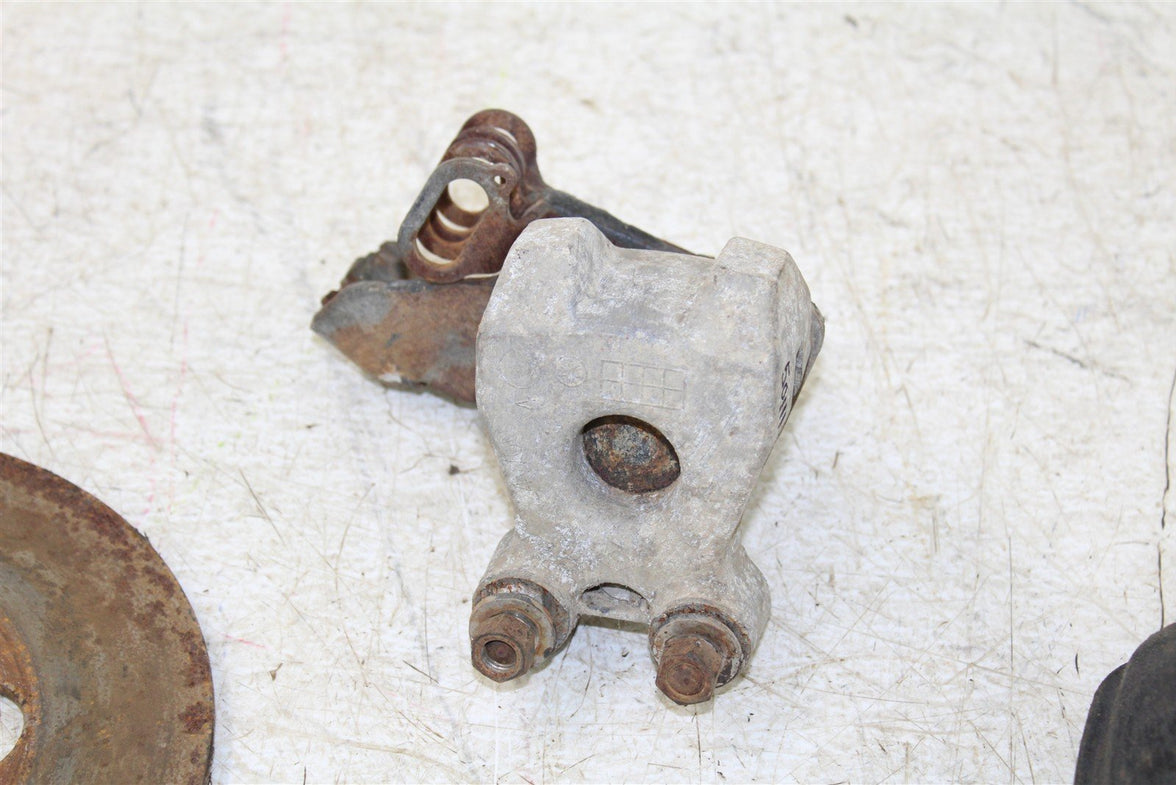 1987 Yamaha Moto4 225 Rear Brake Caliper w/ Rotor & Guard Shield 50111