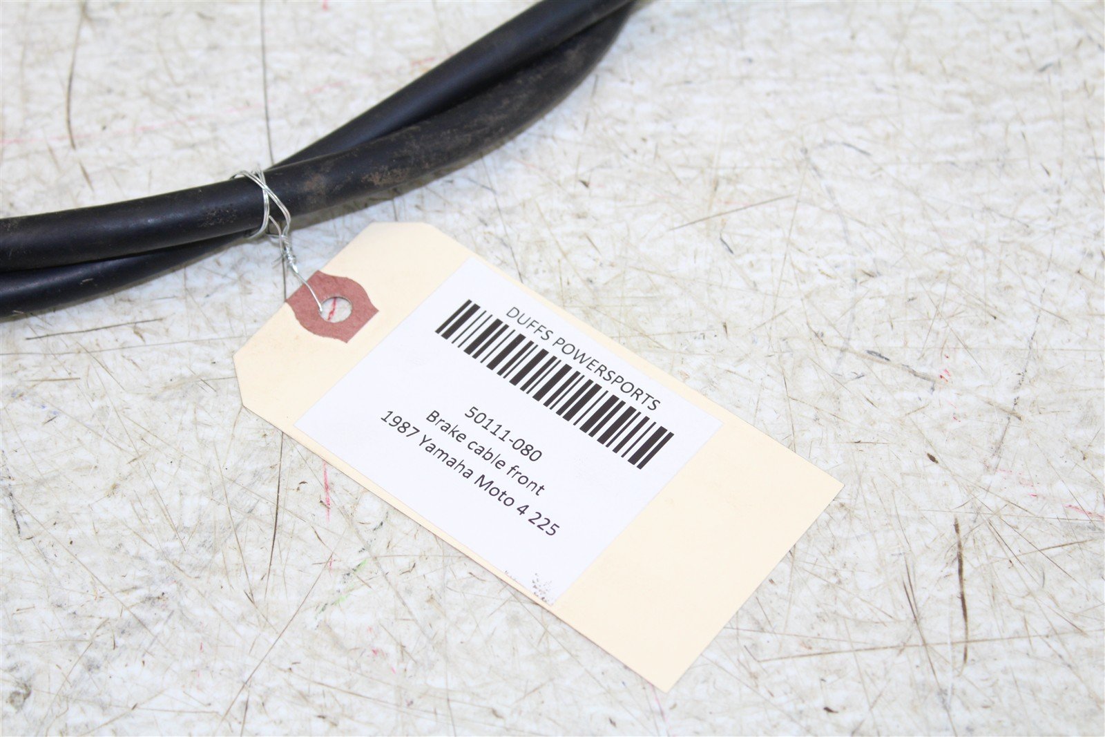 1987 Yamaha Moto4 225 Front Brake Cable Line 50111